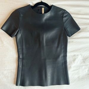 Gorgeous CELINE Leather Tee